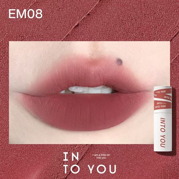 Son Kem Lì INTO YOU shero super matte lip & cheek mud EM8 dạng thỏi
