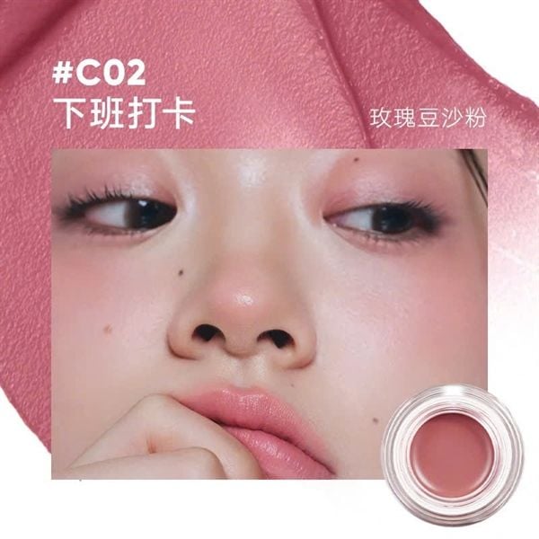 Má Hồng Dạng Kem JUDDYDOLL Watery Multiuse Color Blam #C02