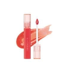 Son tint black rouge half n half water glow hg06 đỏ cam