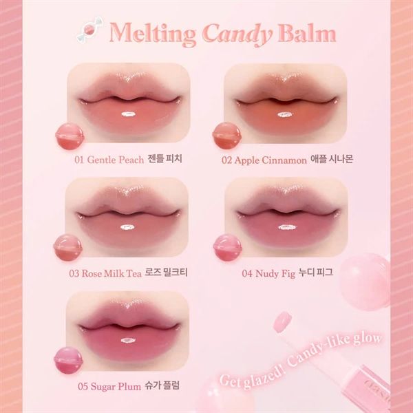 Son Dưỡng Có Màu Dasique Melting Candy Balm Màu #04 Nudy Fig