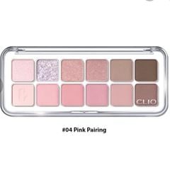 Phấn mắt 12 ô Clio pro EYE palette air -04 pink pairing