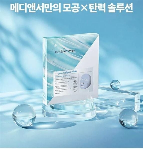 Mặt Nạ thạch Medianswer pore collagen mask cấp ẩm đàn hồi