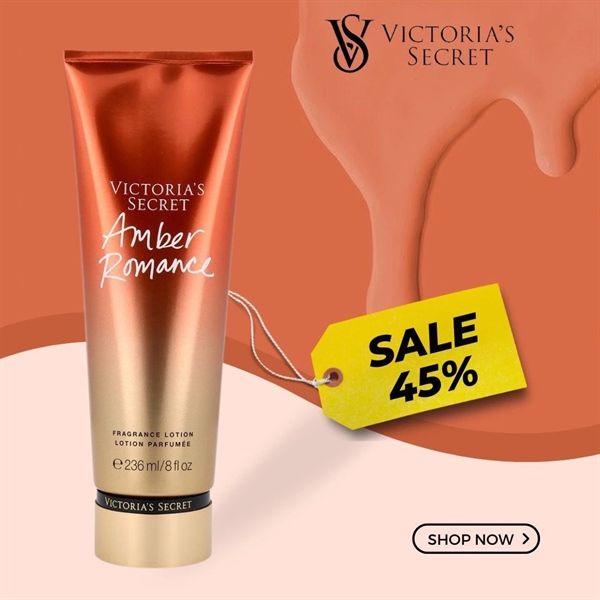 Dưỡng thể nước hoa Victoria Secret Amber Romance 236ml