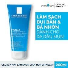 Sữa Rửa Mặt La Roche-Posay gel Dành Cho Da Dầu, Nhạy Cảm 200ml