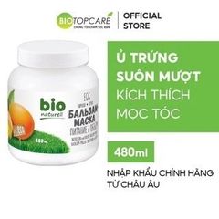 Kem ủ xả giúp tóc chắc khỏe Bio Naturell chiết xuất Hoa Cúc La Mã 480ml