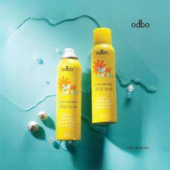 XỊt chống nắng nâng tone ODBO SUN SMILE CHAI 100ML