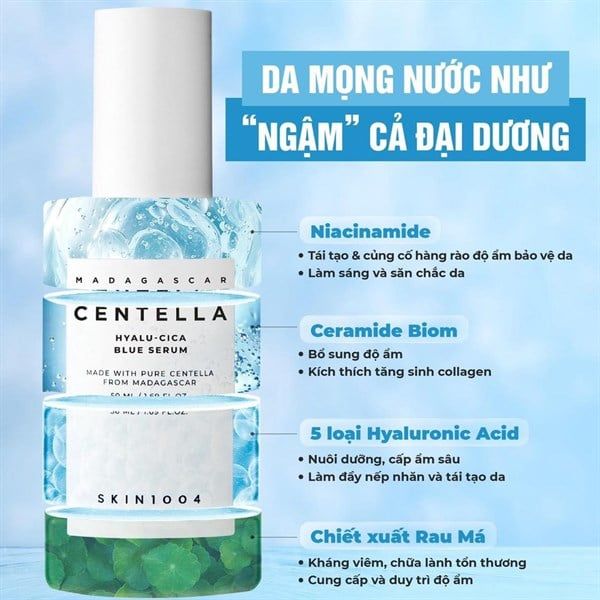 Serum Skin1004 Cấp Ẩm, Làm Dịu & Dưỡng Sáng Da 50ml