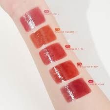 Son tint bóng Thuần Chay Foif By Merzy juicy fit tint #JT2 cam nude