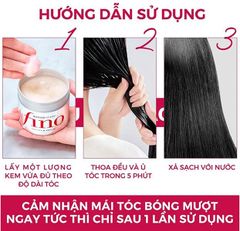 Kem Ủ Tóc Giúp Tóc Phục Hồi & Suôn Mượt Fino Premium Touch 230g