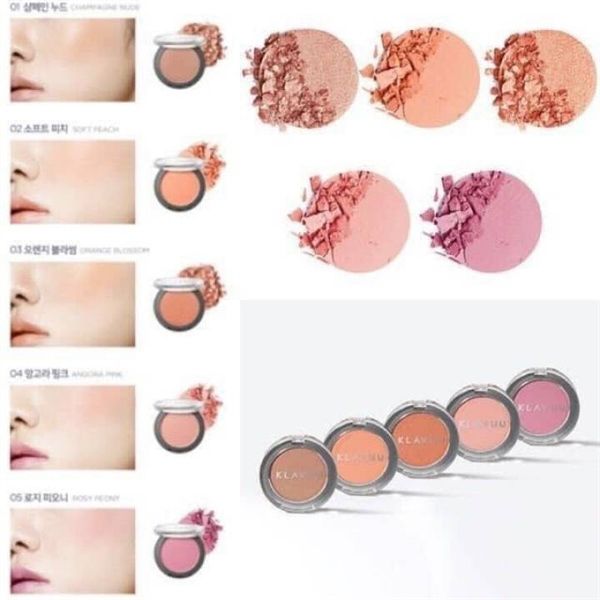 Phấn Má Hồng Klavuu Urban Pearlsation Natural Powder Blusher #01