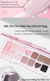 Bảng màu mắt VEECCI 11 Ô Ánh Ngọc Trai #Y01