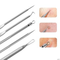 Bộ dụng cụ nặn mụn 5 chi tiết thép kh gỉ