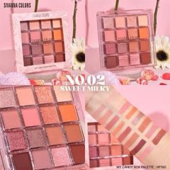 Phấn mắt 16ô Sivanna My Candy Box Palette #02