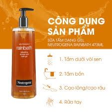 Sữa Tắm Neutrogena thảo mộc Rainbath Original Shower And Bath Gel 473ml