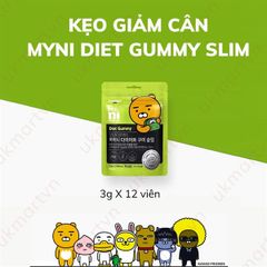 Kẹo Dẻo Giảm Cân Vị Táo Xanh Myni Selfcare Diet Gummy Ildong Hàn Quốc