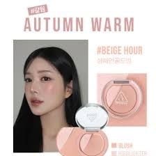 [MẪU MỚI] Phấn má hồng & Highlight 3CE Blushlighter #beige hour