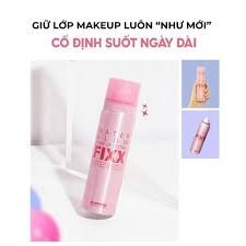 Xịt Khoá Makeup căng bóng So Natural Fixx Water Glow Makeup Up Setting 75ml