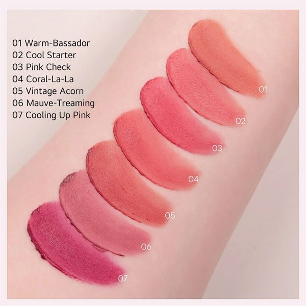 Son Kem lì Peripera Over Blur Tint #06 hồng khô