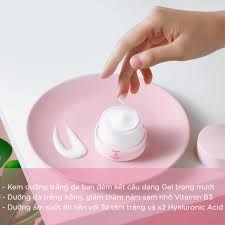 Kem Dưỡng Senka aqua bright glow Sáng Da ban đêm 50g