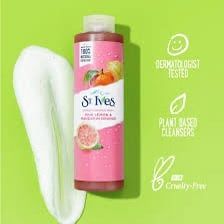 Sữa Tắm St.Ives Tẩy Tế Bào Chết Hương Cam Chanh 473ml