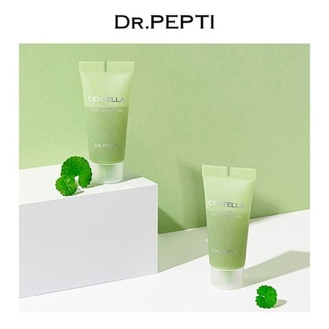 Gel tẩy tế bào chết chiết xuất rau má DR.PEPTI CENTELLA TURNOVER SOFT PEELING
