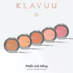 Phấn Má Hồng Klavuu Urban Pearlsation Natural Powder Blusher #01