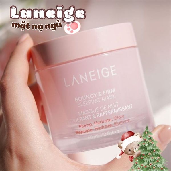 Mặt Nạ Ngủ Tăng Cường Collagen, Căng Mịn Da Laneige Bouncy & Firm Sleeping Mask