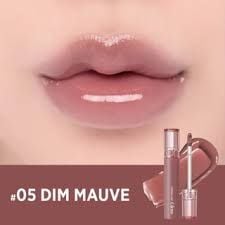 Son Bóng Romand Glasting color gloss #05 dim mauve