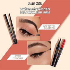 Bút dạ kẻ mắt Thái Lan Sivanna Colors Professional Xpress Eyeliner