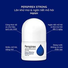 lăn khử mùi ráo đến 24h Perspirex đa công năng