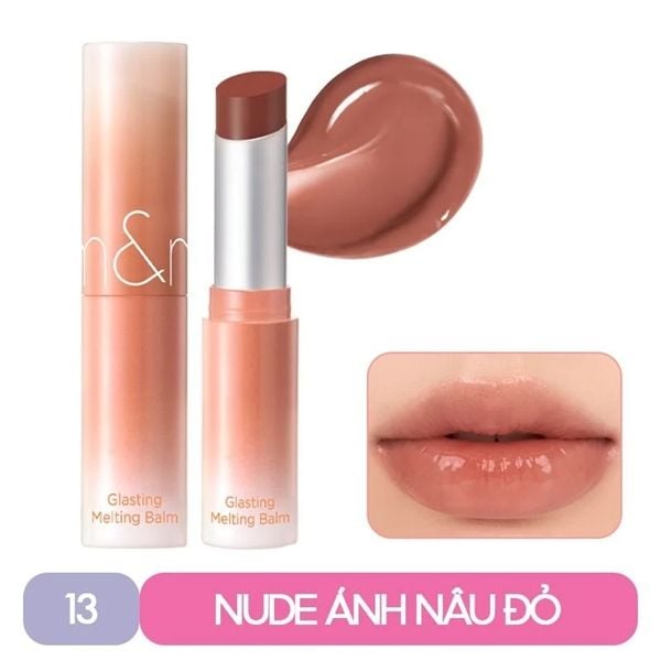 Son Dưỡng Romand Glasting Melting Balm Có Màu Thuần Chay - 13 Scotch Nude