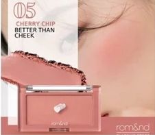 Phấn má Romand better than cheek 4g #05 cherry chip