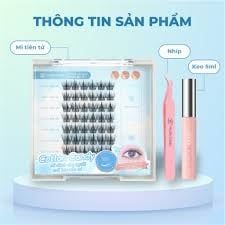 Mi giả Mlen diary cotton candy dành cho người mới học gắn mi