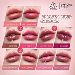 Son 3CE Tint Bóng 3CE Drop Glow Gel #Neat
