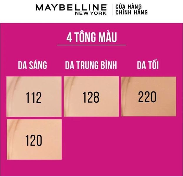 Kem Nền Che Phủ Hoàn Hảo, Bền Màu Lâu Trôi Maybelline Super Stay 24H Full Coverage Foundation 30ml