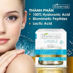 Kem dưỡng ẩm Bielenda super power mezo Cream 50ml