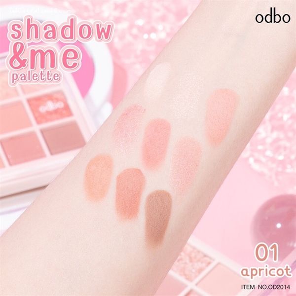 bảng phấn mắt 9ô Odbo shadow & me pallet #01