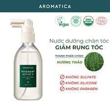 Xịt dưỡng tóc, kích thích mọc tóc AROMATICA Rosemary Root Enhancer 100ml