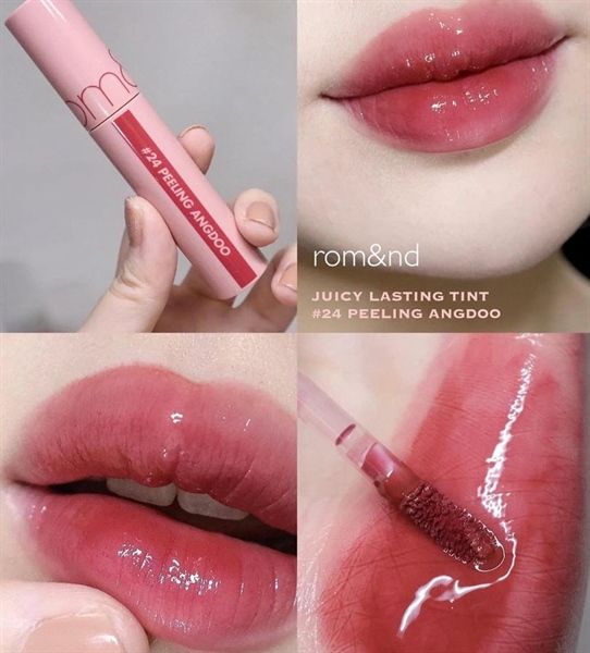 Son tint lì Romand juicy lasting tint #24 peeling angdoo