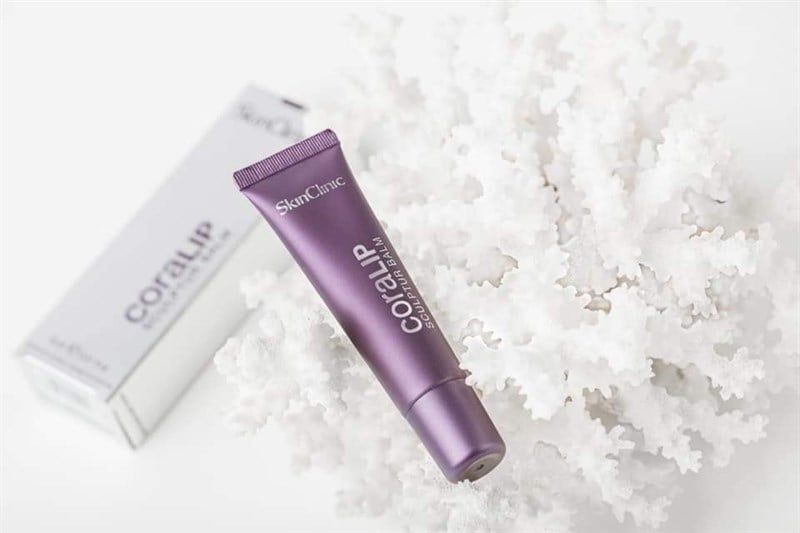 Kem dưỡng môi ẩm mượt, căng mọng SkinClinic Coralip Sculptur Balm 15ml