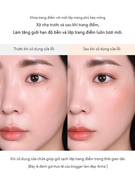 Xịt Setting 3CE Makeup Fixer Mist 100ml