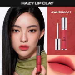 Son kem lì 3ce hazy lip clay #paintingcot đỏ hồng đất