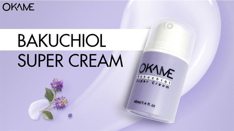Kem Dưỡng Chống Lão Hoá, Săn Chắc Da Okame 1% Bakuchiol Super Cream 40ml