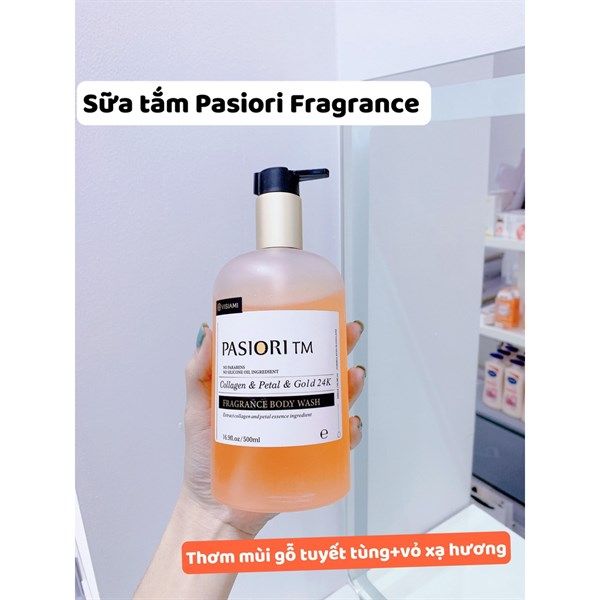 Sữa tắm Nước hoa Pasiori trắng da mềm mịn 500ml[chuẩn cty]