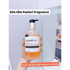 Sữa tắm Nước hoa Pasiori trắng da mềm mịn 500ml[chuẩn cty]