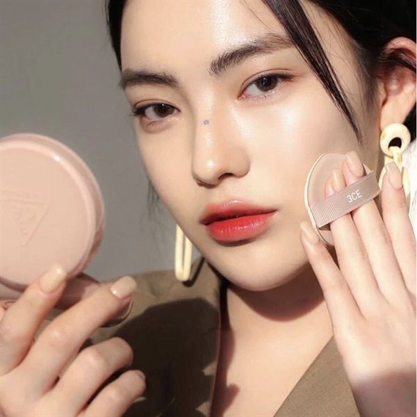 [kèm lõi ] Phấn Nước 3CE Stylenanda Glow Cushion 15g #02