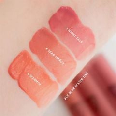 Son tint lì 3ce Blur Water Tint #Dear March-hồng đào