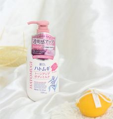 Sữa Dưỡng Thể Nâng Tone Da Hatomugi Tone Up 400ml