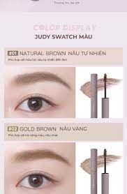 Mascara lông mày Judydoll Stick Eyebrow mascara Khô nhanh Chống nước #02