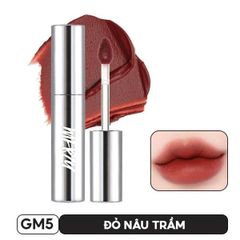 Son Kem Lì Merzy The Glam Mellow Tint 4g #GM6 Đỏ Đất Ánh Quế